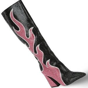NWT $229 Gianni Bini Bling Boots Size 8